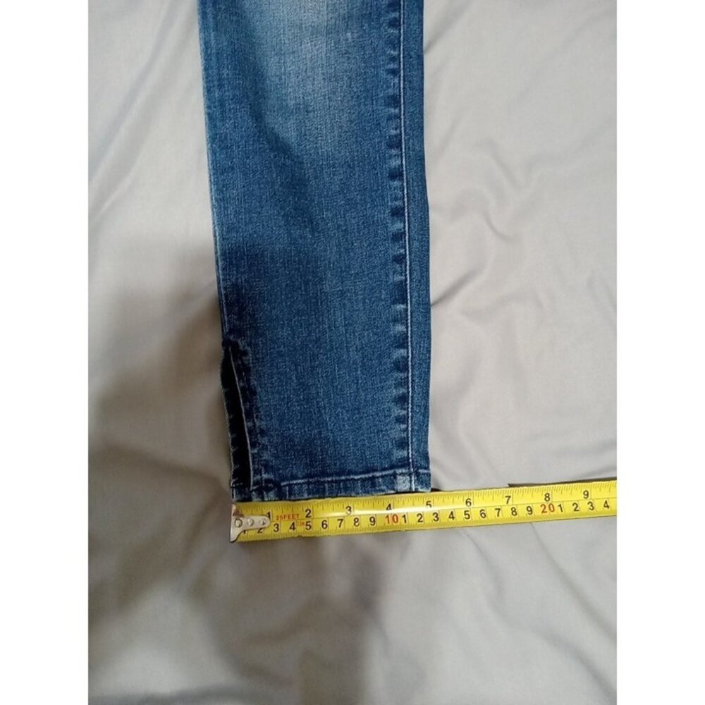 J Brand Blue Washed Slim Straight Jeans - Picture 8 of 10